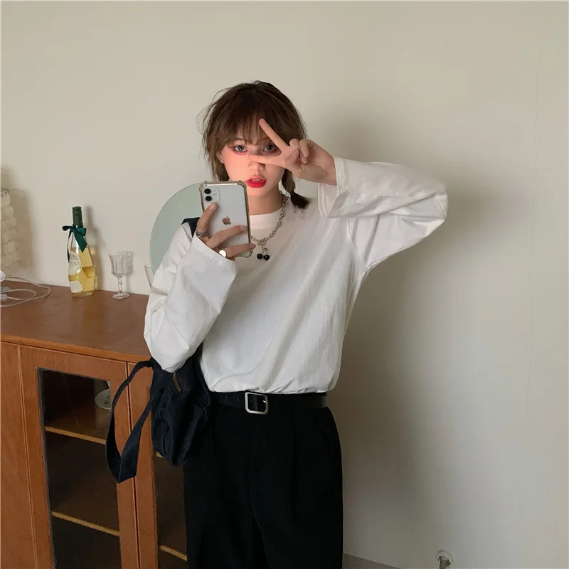 

Sweater Woman 2020 new autumn and winter long sleeves with a slim bottom blouse half turtleneck sweater GSB001-GSB009