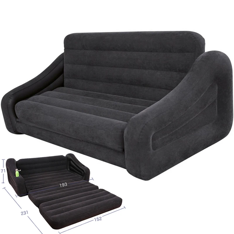 Двойной складной диван ленивый надувной кровать ланч брейк кресло секционный