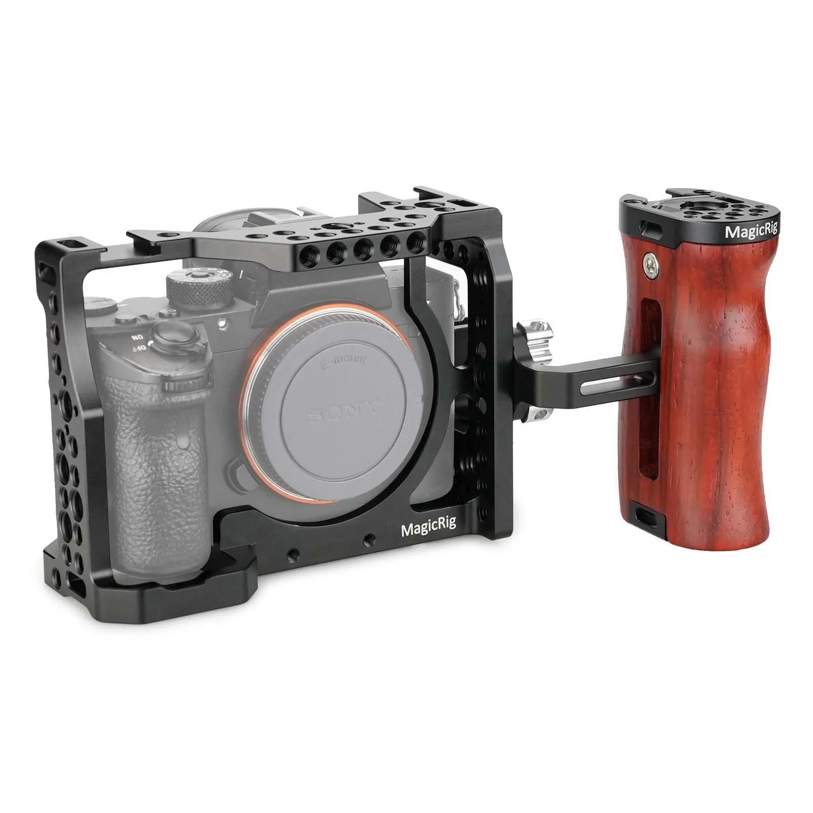 Универсальная ручка MAGICRIG с деревянной рукояткой крепление для камеры A7RIII A7III BMPCC