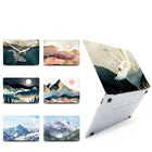 Чехол для Macbook Pro 14 A2442 2021 мраморный Матовый для Macbook Air 13 M1 чехол 2020 A2337 Pro 16 15 дюймов A1502 A1708 чехол с сенсорной панелью