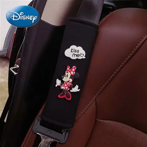 

Disney Minnie Car Seat Belt Shoulder Cover Cute Cartoon Extended Four Seasons Universal Anti-stroke Protective Cover