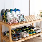 2 шт мульти-Функция полка для обуви Органайзер модели обуви В креативном стиле сушилка для одежды стойки вешалки для детской обуви подвесная сумка для хранения для пола