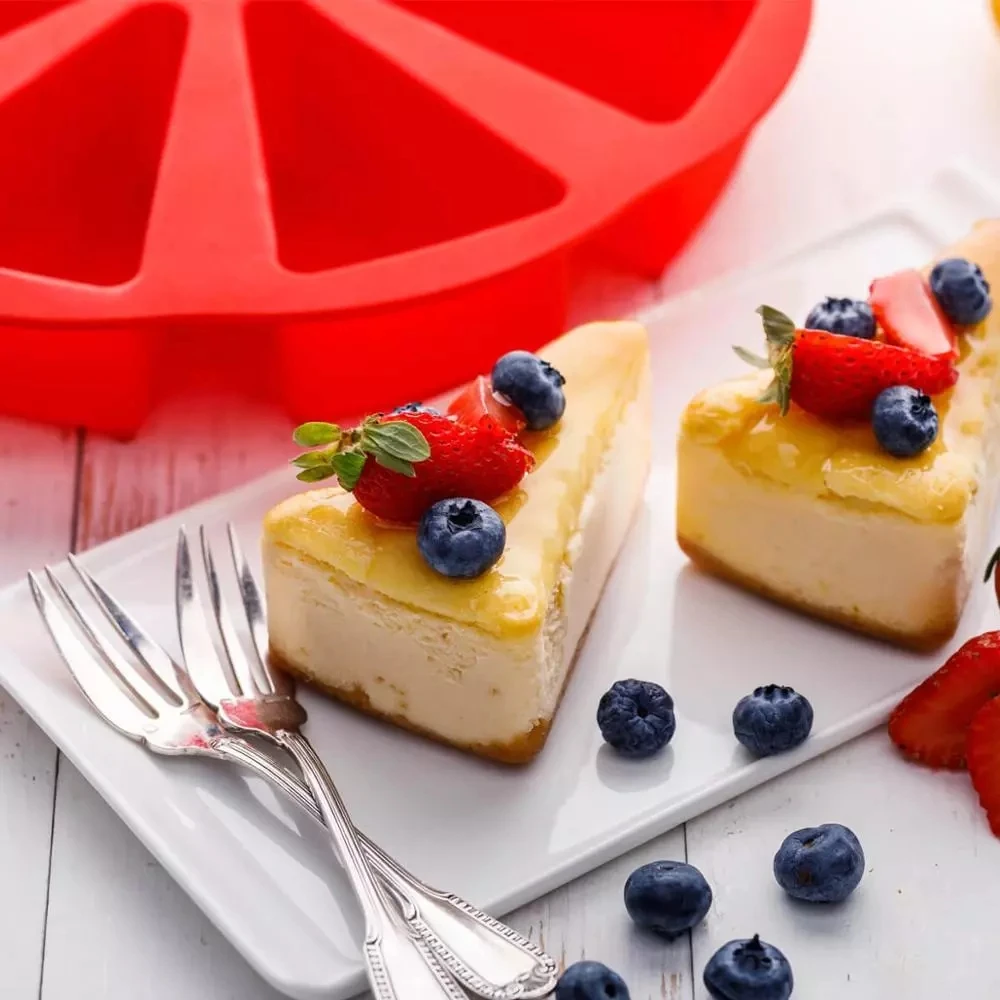 Формы для выпечки силиконовая форма с 8 отверстиями мыла ломтики пиццы