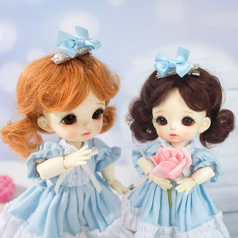 Новое поступление кукольный парик для 1/8 5-6 дюймов Bjd SD ob11 маленькие куклы модный стиль высокотемпературные волокна волосы куклы аксессуары