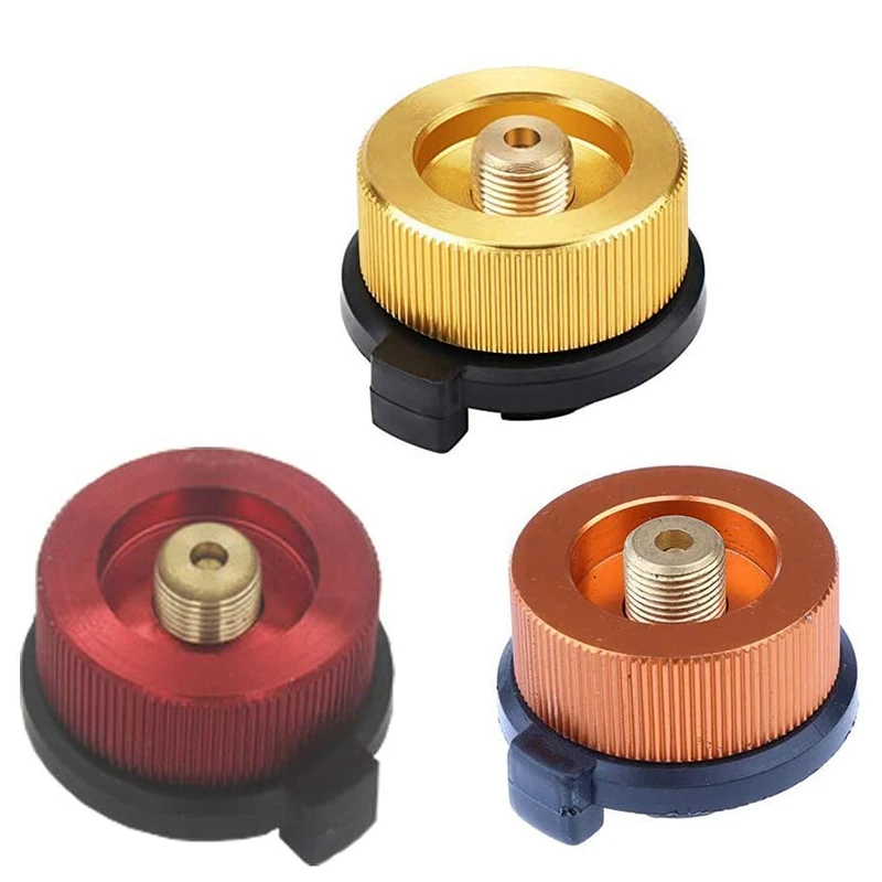 3 шт. походный адаптер газовой плиты соединитель для винтовой Головки Картриджа