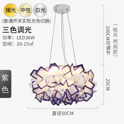 

nordic led stone deco chambre luminaire suspendu pendant lights kitchen dining bar chandelier dining room living room