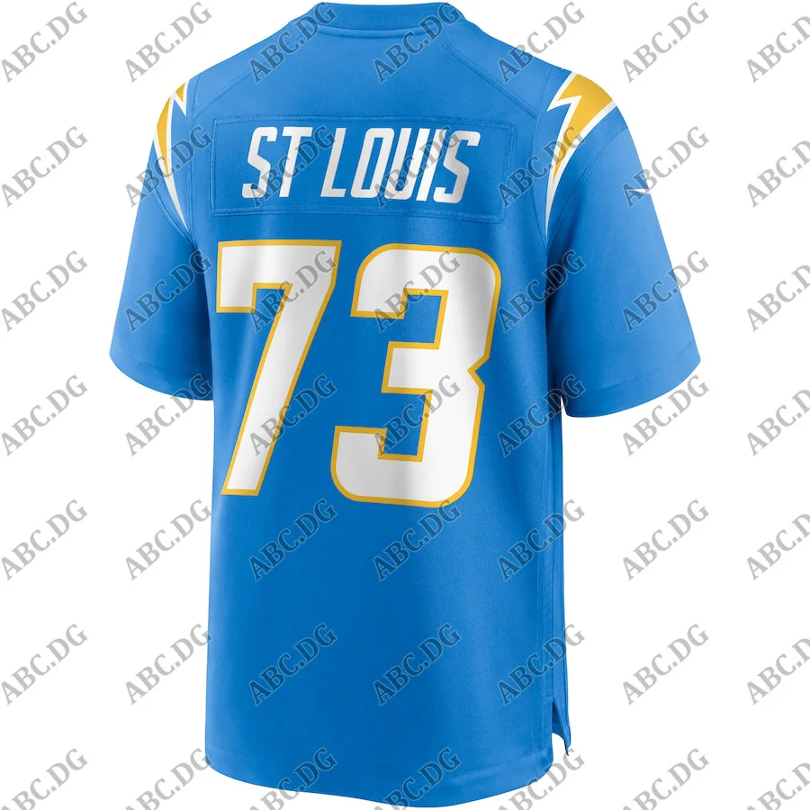 

Customized Stitch American Football Jersey Men Women Kid Youth Los Angeles Tyree St. Louis Powder Blue Game Player Jersey