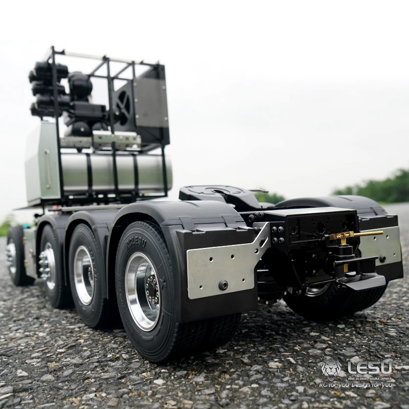 LESU 8x8 металлический шасси для TAMIYA 1/14 RC Benz 1851 3363 тягач | Игрушки и хобби
