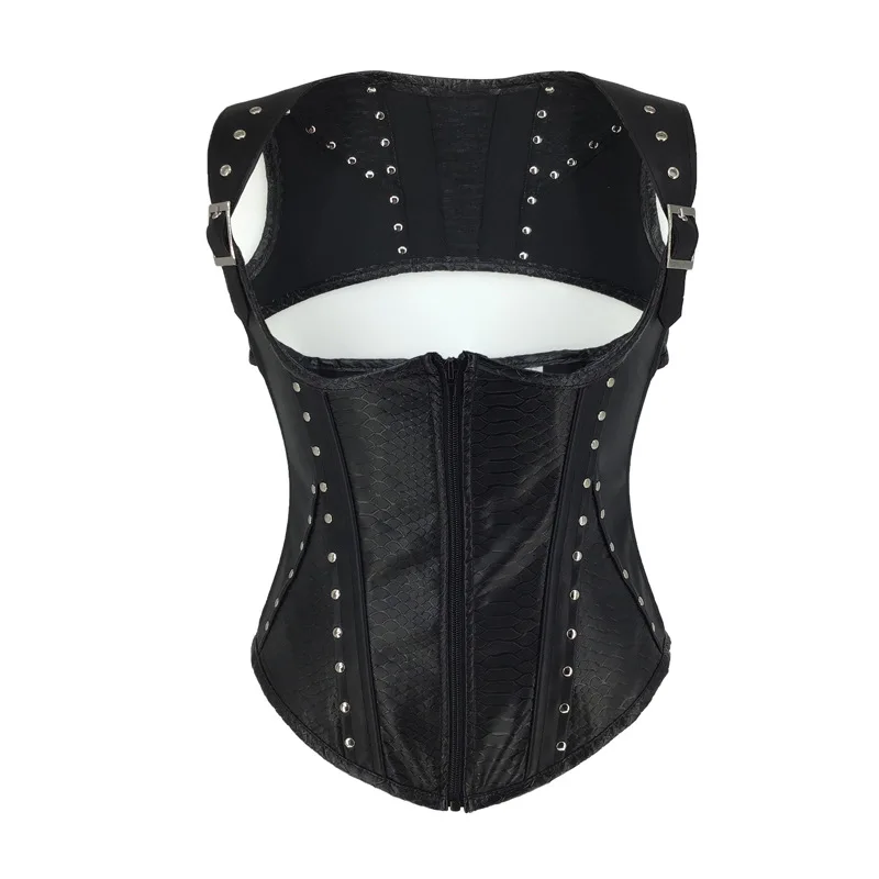 

SLADUO New Product Straps Adjustable Length With Diamond Corset Zipper Bright Diamond Steel Bone Belly