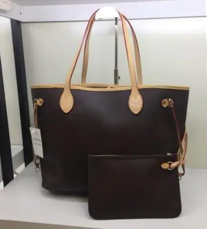 Woxk Натуральная Кожа Модная neverful сумка женская сумка сумки GM/MM сумка