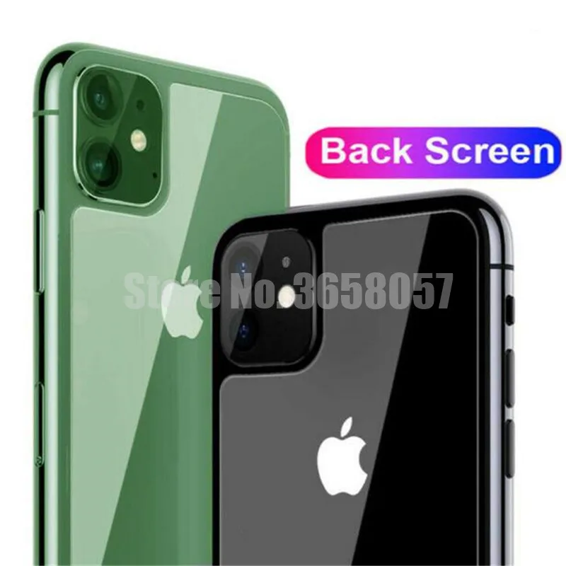 100 шт./лот заднее закаленное стекло для IPhone 11 Pro max XR XS MAX X 8 Plus защитная пленка