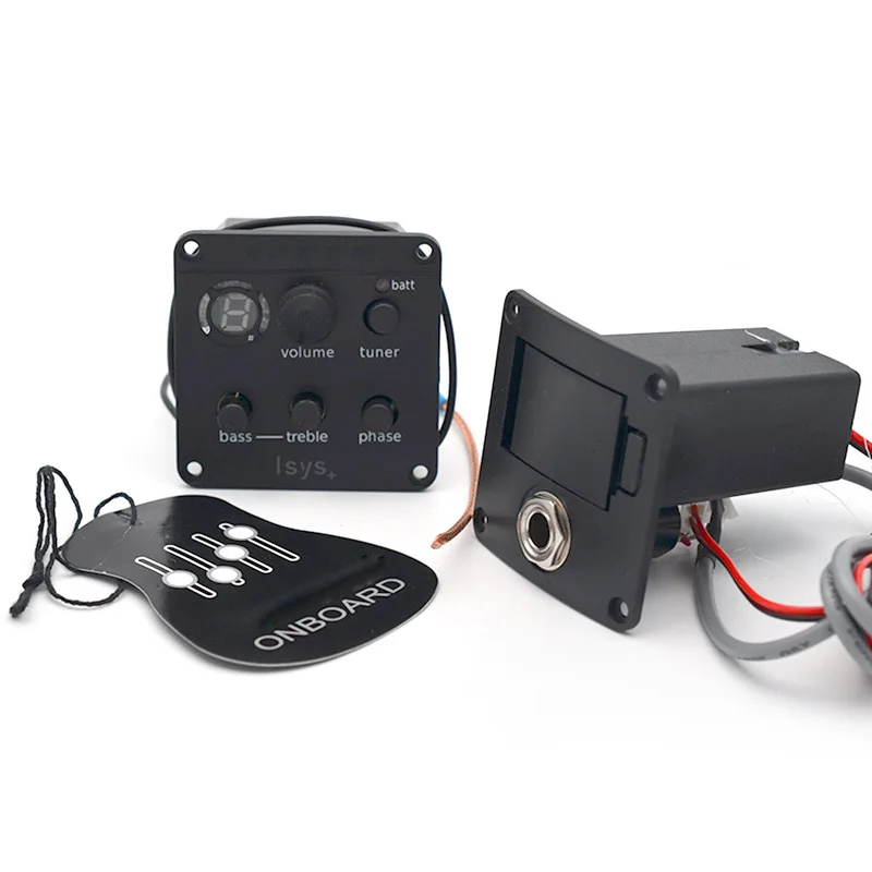 Звукосниматель гитары ISYS + система предварительного усиления EQ для акустической