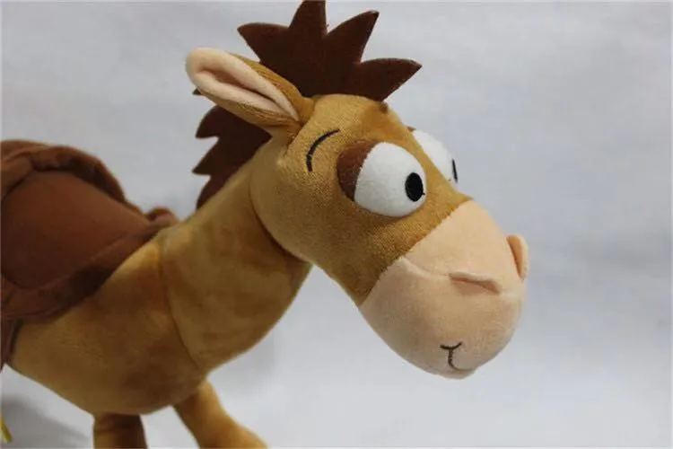 1 шт. 25 см 9 ''оригинальная игрушка история плюшевый бульдог фигурка лошади Мягкая Детская кукла для детского подарка