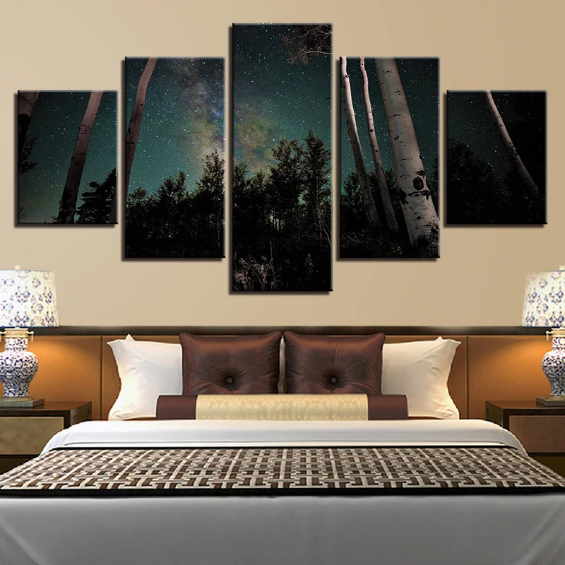 

Wall Posters Bed Room Canvas Wall Art Cuadros Para El Hogar Tropical Wall Art Black and White Abstract Wall Art No Frame Arts