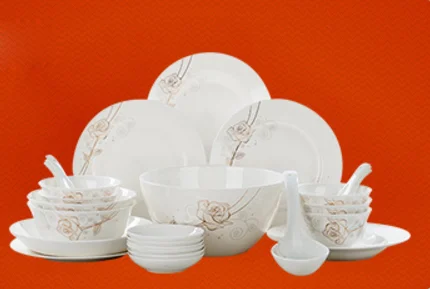 Модные 2021 комплектов/партия костяного фарфора посуда набор керамической чаши