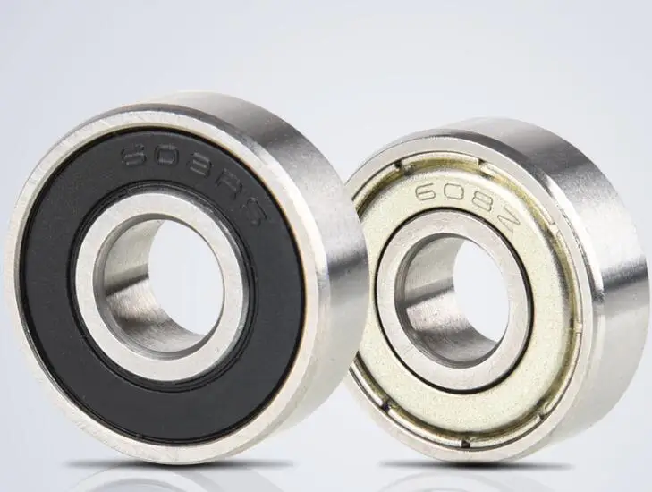 

1000 шт 608 2RS шарикоподшипник ABEC-5 8X22X7 мм глубокие пазовые стальные герметичные шарикоподшипники 608-2RS 608-ZZ нержавеющая сталь \ углеродистая стал...