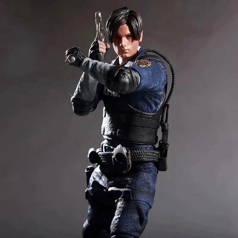

Biohazard Game Statue Jill Valentine Leon Scott Kennedy PVC Action Figures toy Adult Collection Model Doll Children Gifts