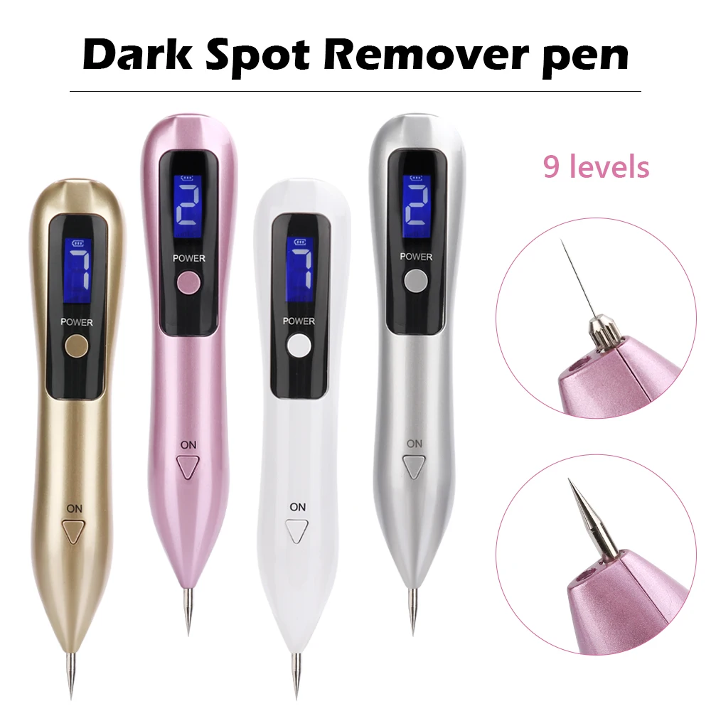 

Laser Plasma Pen Freckle Remover Machine LCD Mole Removal Dark Spot Remover Skin Wart Tag Tattoo Remaval Tool Beauty Salon