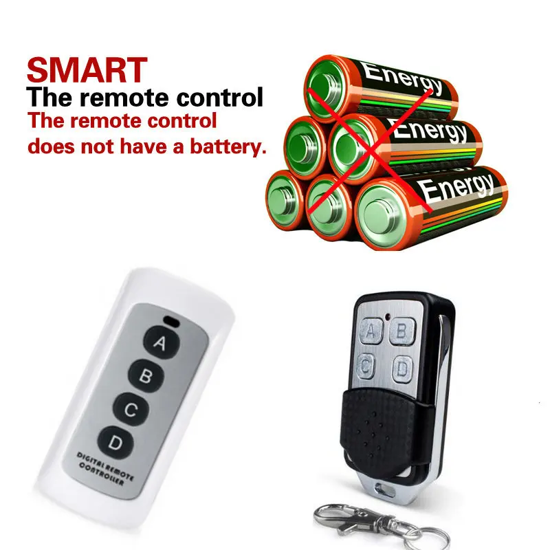 

EU/UK Standard 1 Gang 1 Way RF433 Remote Control Wall Light Touch Switch, Luxury Glass Panel Smart Switch 220V RF Sensor switch