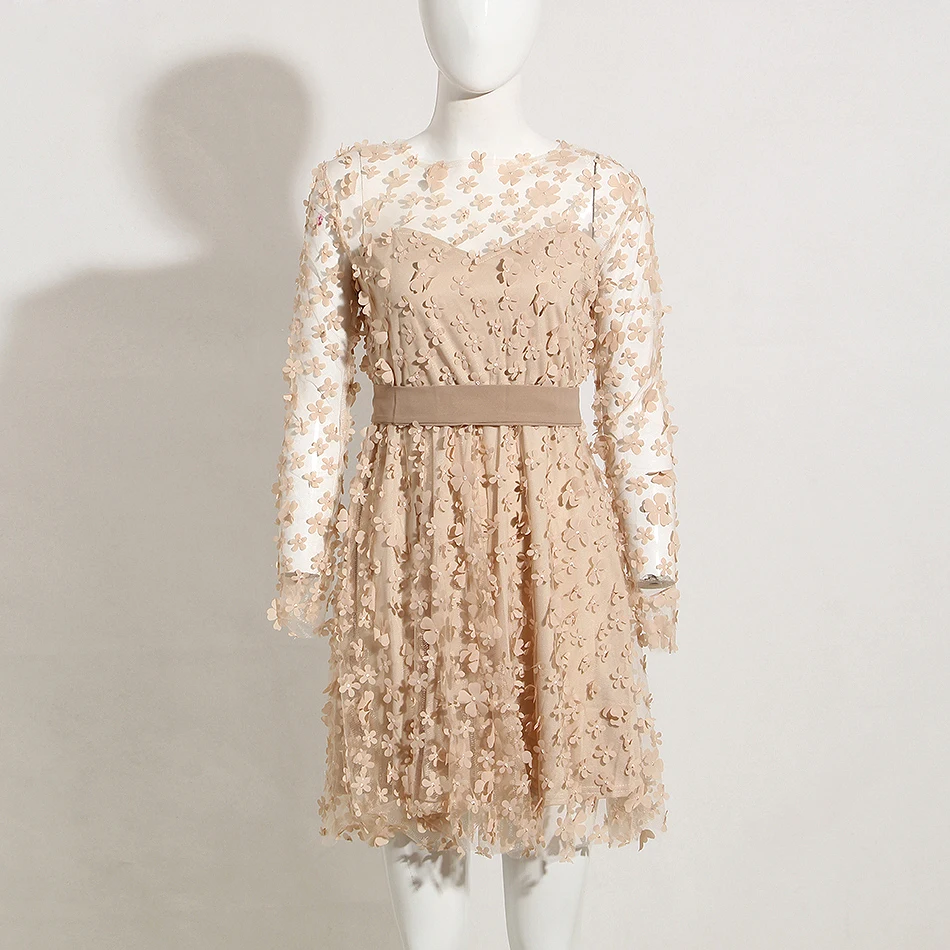 Liser 2021 Новое летнее женское платье с круглым вырезом и принтом пикантные шикарные