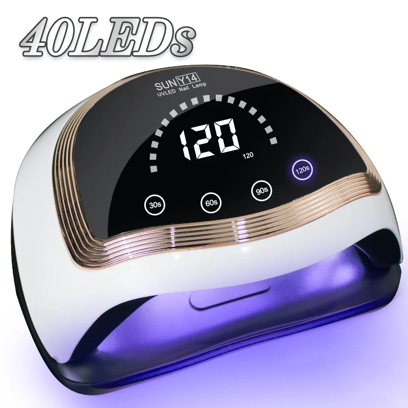UV LED Nail Dryer For Manicure Gel Varnish Fast Drying Lamp With Smart Sensor Professional Salon Use Art Equipment | Красота и