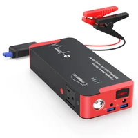 car jump starter 22000mah 2000a peak currrent 12v auto battery booster 100w ac output for laptop qc3 0 emergency tool power cd