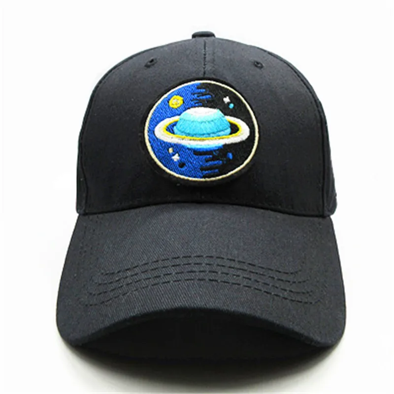 

2021 Blue Star Embroidery Cotton Baseball Cap Hip-hop Adjustable Snapback Hats for Men and Women 80