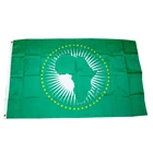 Флаг Африканского союза, страны Африки, флаг Великобритании 3x5 футов, баннер 100D 150x90 см, латунные прокладки из полиэстера