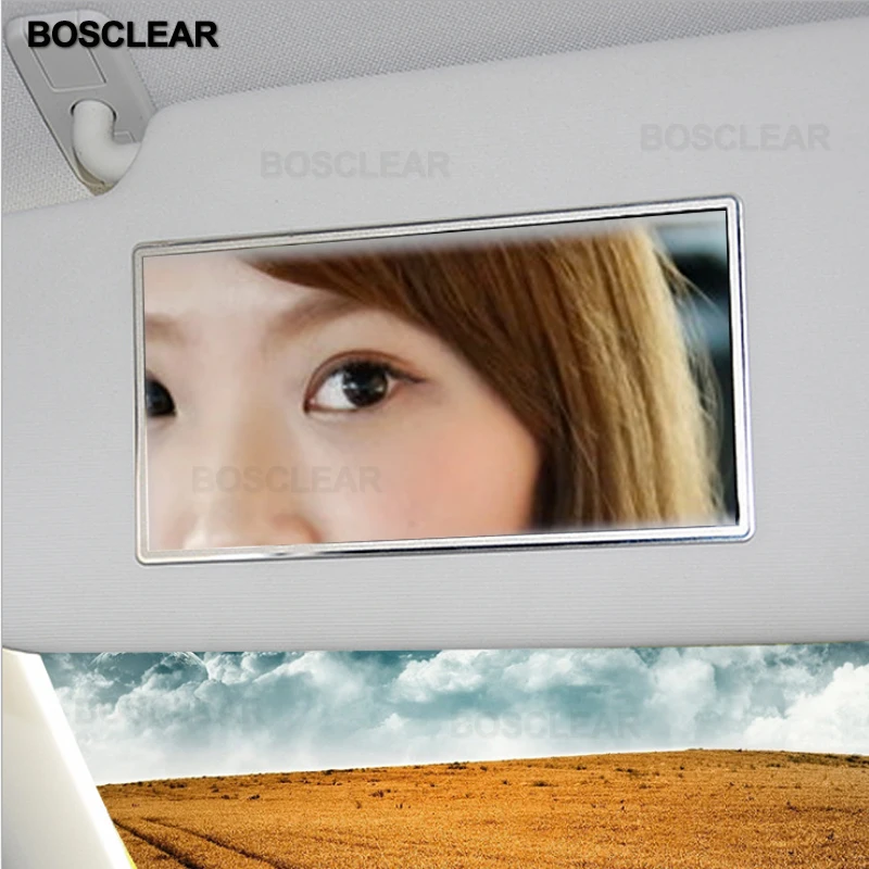 Зеркало для макияжа из нержавеющей стали декоративное зеркало стали|Чехол очков|