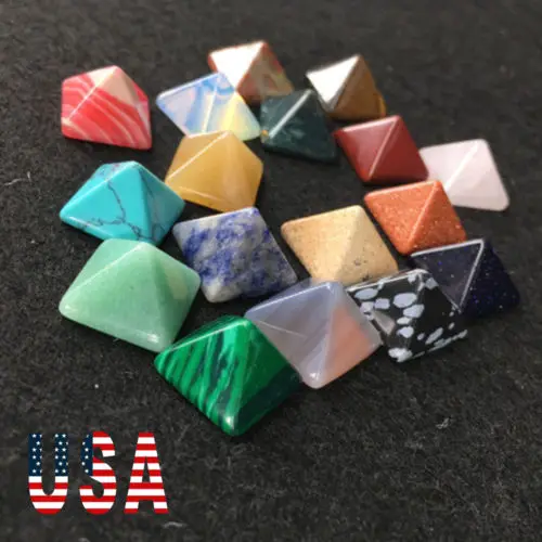 Официальный набор из 10 чакр пирамида камень забота о здоровье медитация