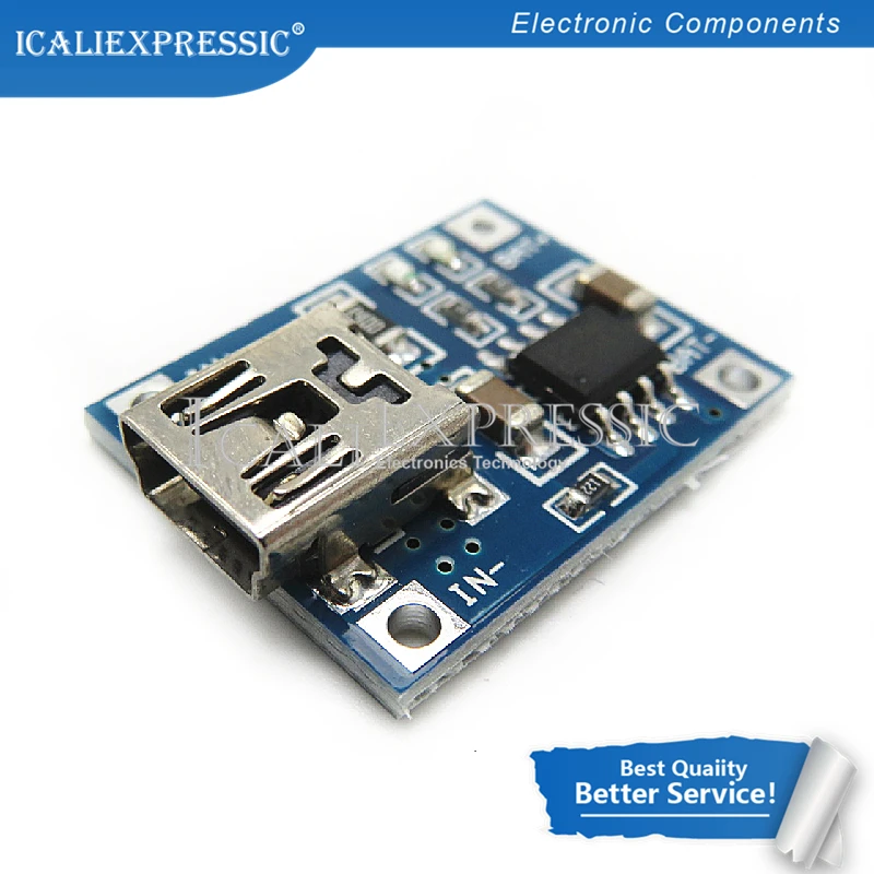 5 шт. TP4056 1A мини-порт зарядная плата для литий-полимерных аккумуляторов зарядный