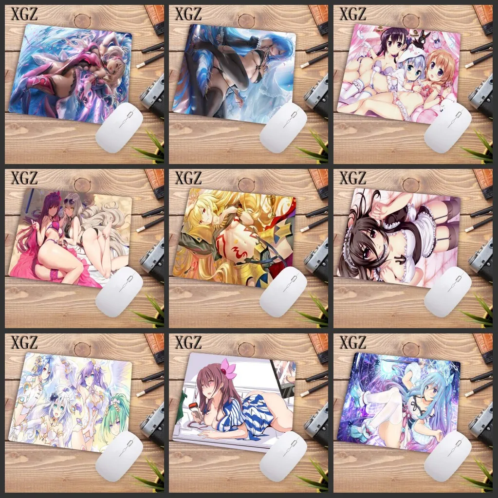 Коврик для мыши XGZ с большой грудью сексуальных девушек игровой коврик