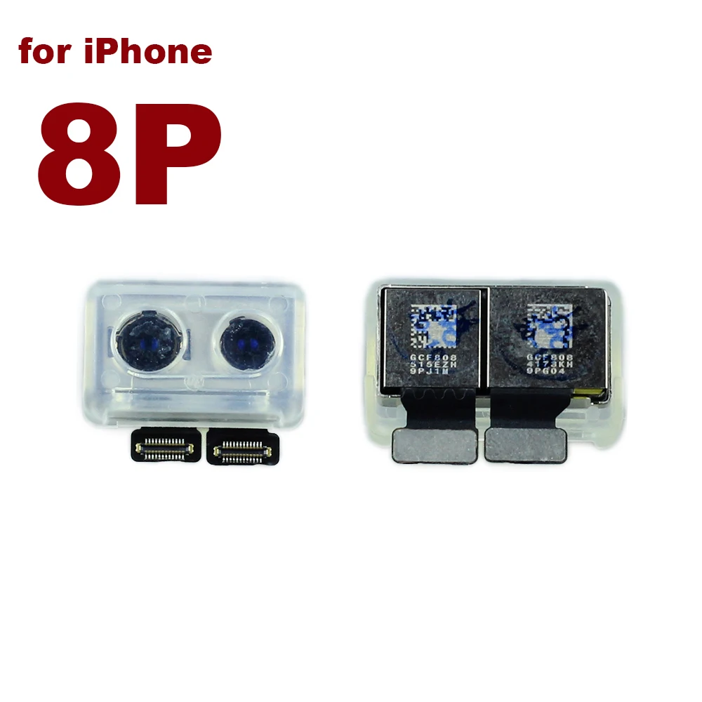 

Original Back Main Rear Camera Module for iPhone 6 6 Plus 6S 6S Plus 7 7 Plus 8 8 Plus Flex Cable Ribbon 100% Tested