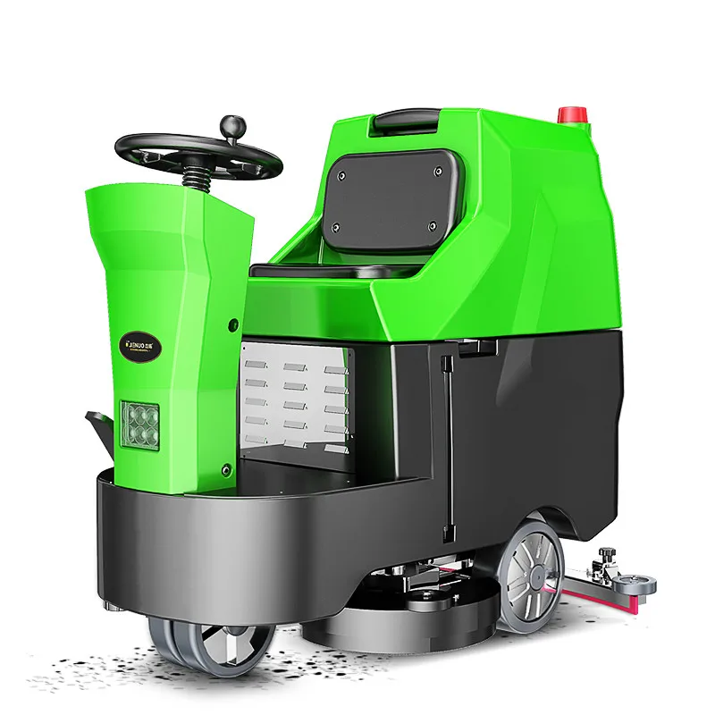 

Driving Industrial Washing Machine Commercial Wireless Mopping Factory Workshop Shopping Mall Electric Sweeper Car