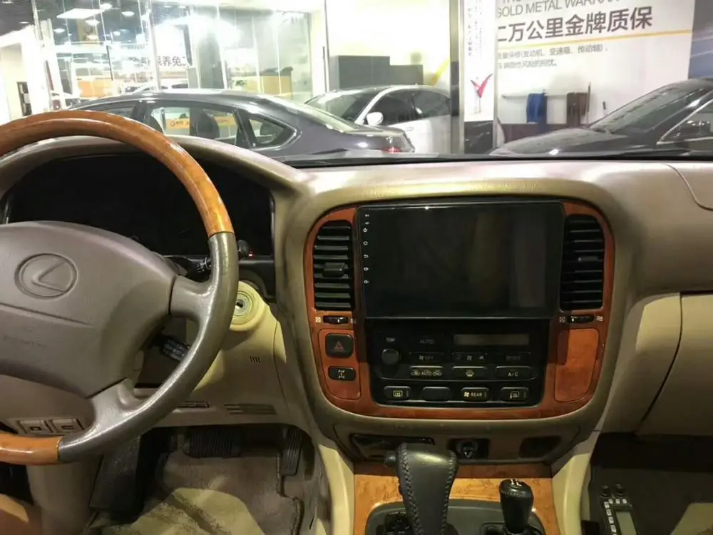 Вертикальный автомобильный проигрыватель для Lexus LX470/для Toyota Land Cruiser LC100 1998-2002 мультимедиа для Android плеер gps аудио радио Ster
