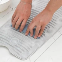 creative washboard anti slip washing board portable collapsible cleaning plate silicone laundry mat laundry household cleaning
