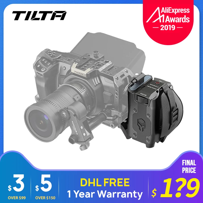 Рукоятка для бокового фокуса TILTA BMPCC 4k боковая ручка камеры F970 LP E6 F570 аксессуары