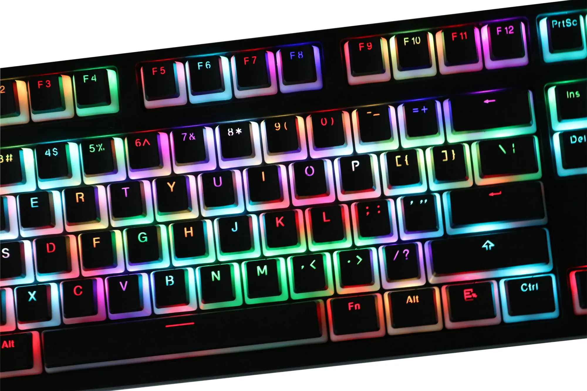 108 клавишей/комплект PBT Pudding Keycap с подсветкой механическая клавиатура Чехлы для клавиш filco Ikbc Ducky nopoo Varmilo OEM профиль