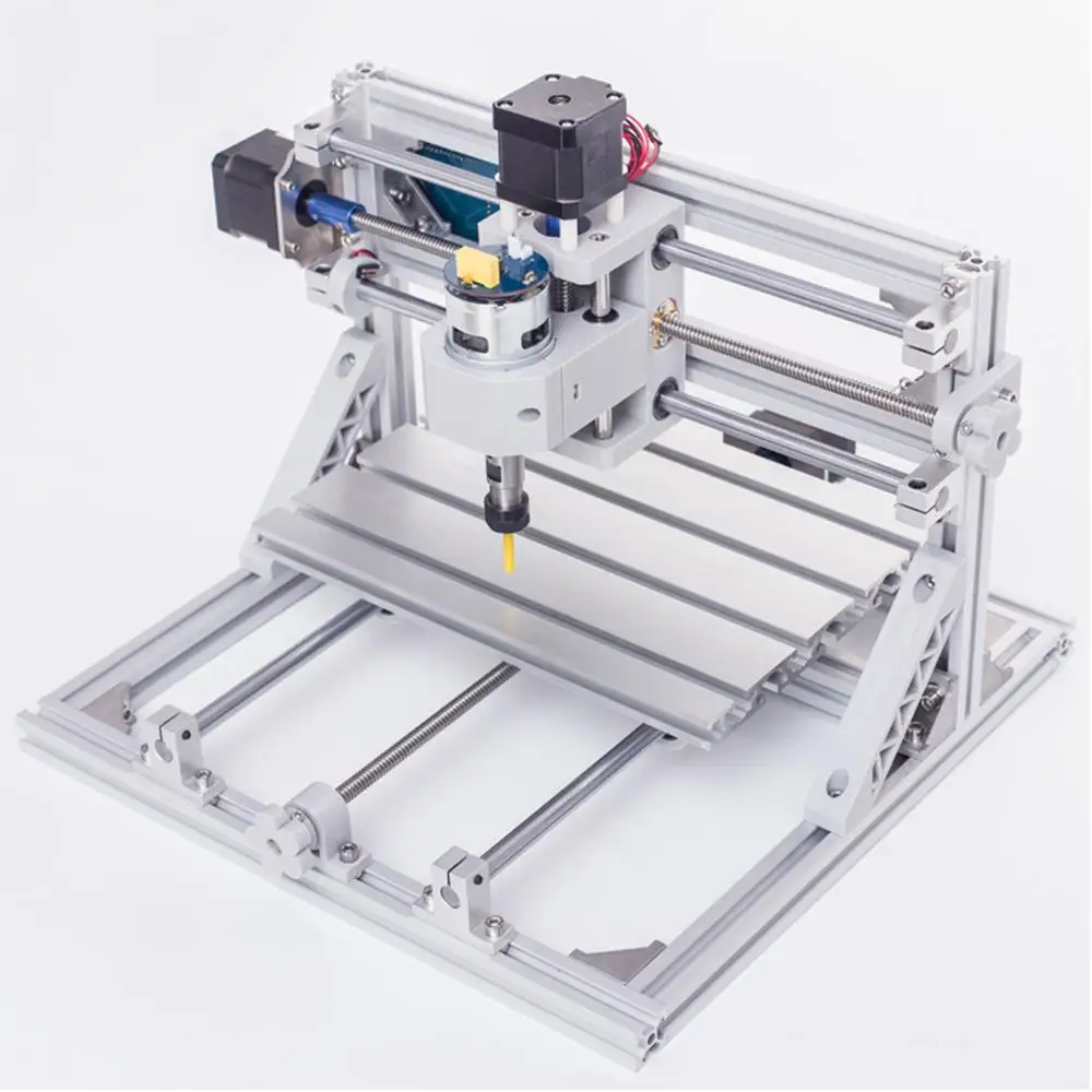 Пластиковый гравировальный станок ручной настольный DIY CNC фрезерный лазерный
