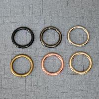 1 pcslot 25mm alloy o ring unwelded key ring belt strap dog chain buckle clip trigger bag buckle metal accessories