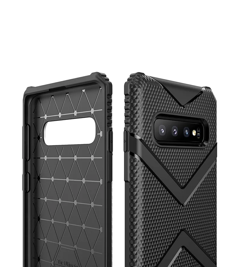 Чехол для samsung Galaxy S10Plus Мягкий ТПУ задняя крышка корпуса для samsung S10 Plus чехол
