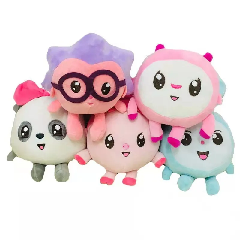 

5Pcs 20cm Russian Cartoon Animals Plush Toys Kawaii Rabbit Pig Sheep Hedgehog Panda Stuffed Dolls for Kids Baby Birthday Gifts