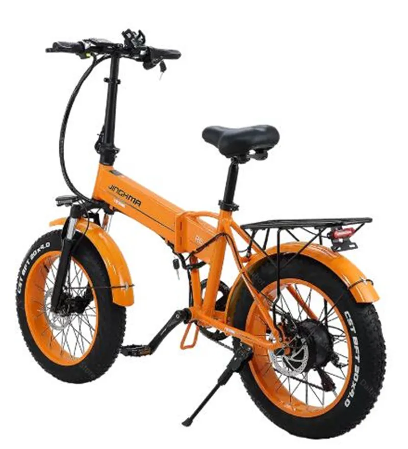 Электрический Снег велосипед 2 колеса электрические велосипеды складной 20