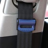 universal car seat belts folder safety adjustable auto stopper buttons plastic clip interior accessories buckle automobile v3q6
