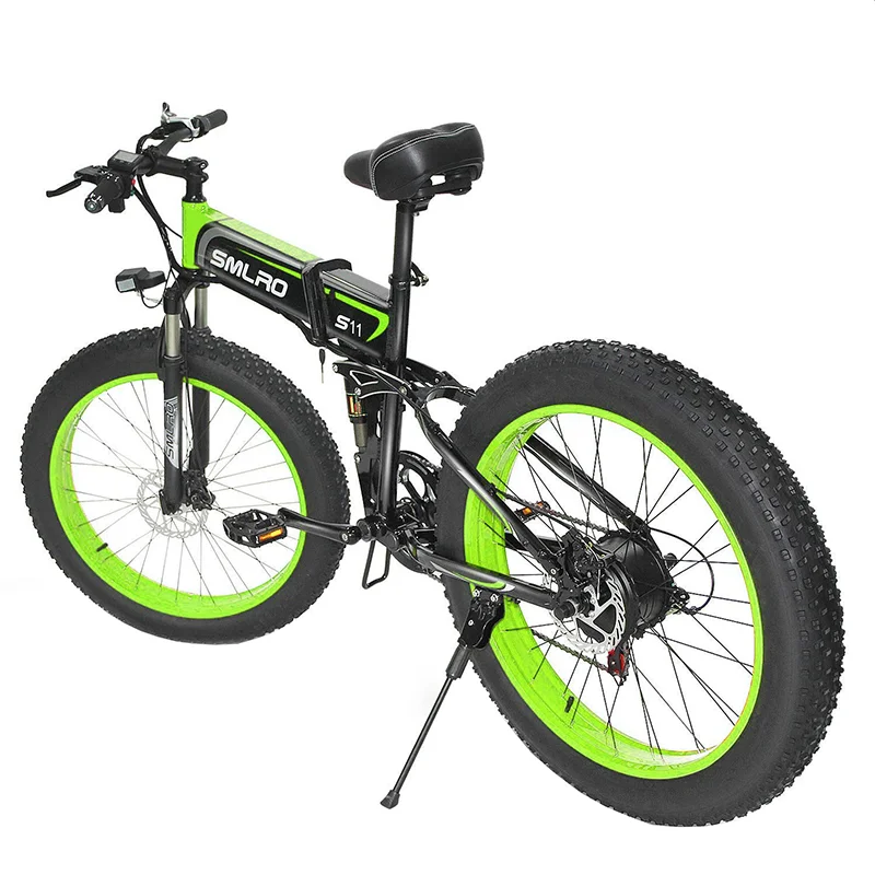 Verkauf 2021 Neue Elektrische Schnee Bike 1000W 7 Geschwindigkeiten 48V 14Ah Batttery Ebike 26 Zoll Fett Reifen Elektrische Fahrrad High Power Ebike