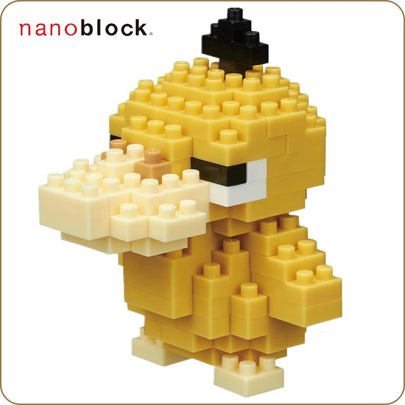 Nanoblock Покемон Пикачу NBPM-024 Koduck 130 шт. аниме мультфильм алмаз мини микро блок
