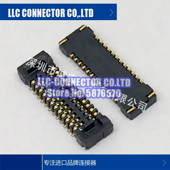 

20 pcs/lot BM20B(0.8)-24DS-0.4V(51) legs width:0.4MM 24PIN Board to board Connector 100% New and Original