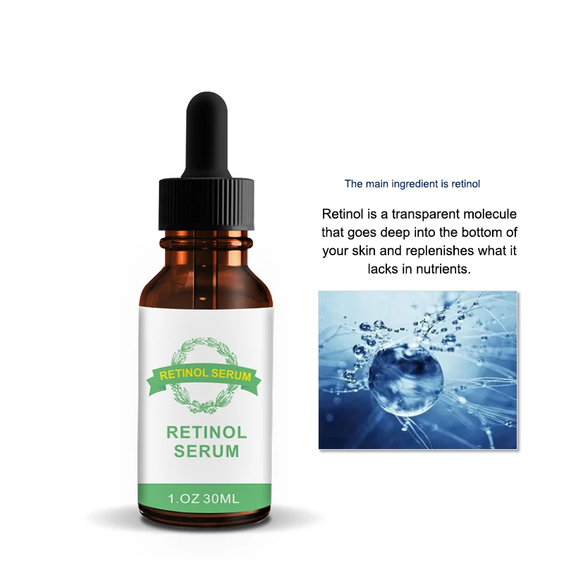 Ретинол 2.5% витамин C сыворотка для лица против морщин бриллиантовая коллагеновая