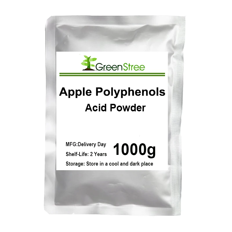 Высококачественный порошок из полифенолов яблока уменьшает морщины задерживает