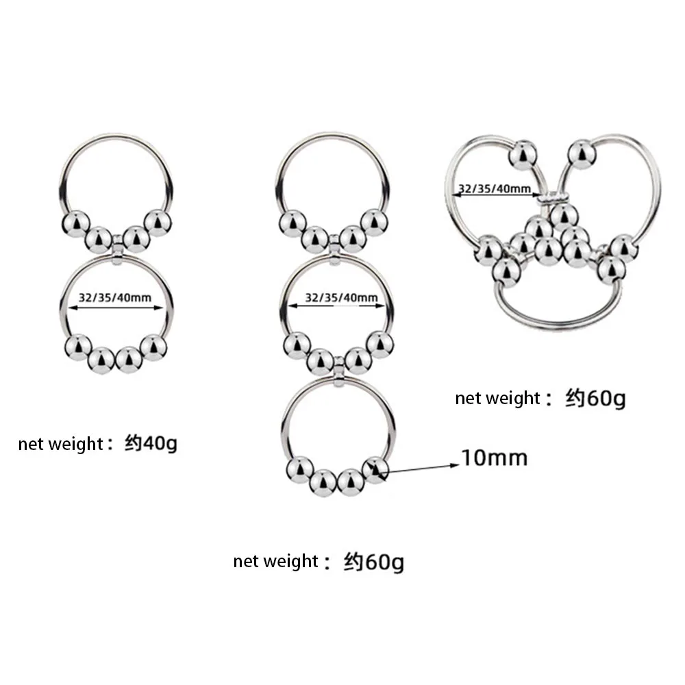 Мужской пенис из нержавеющей стали Пенис с задержкой эякуляции кольца для мужчин